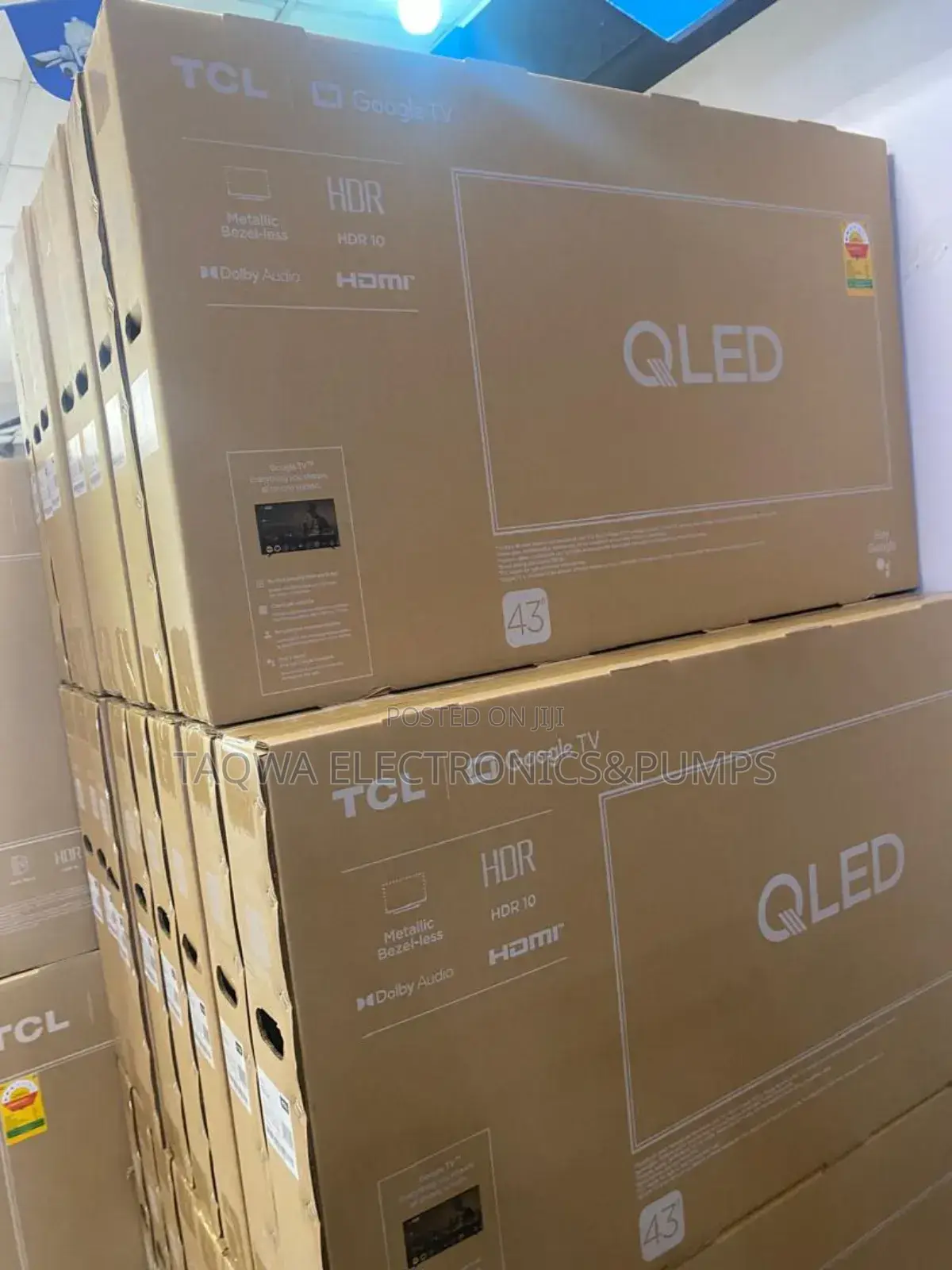The-TCL 43"Qled Android Tv