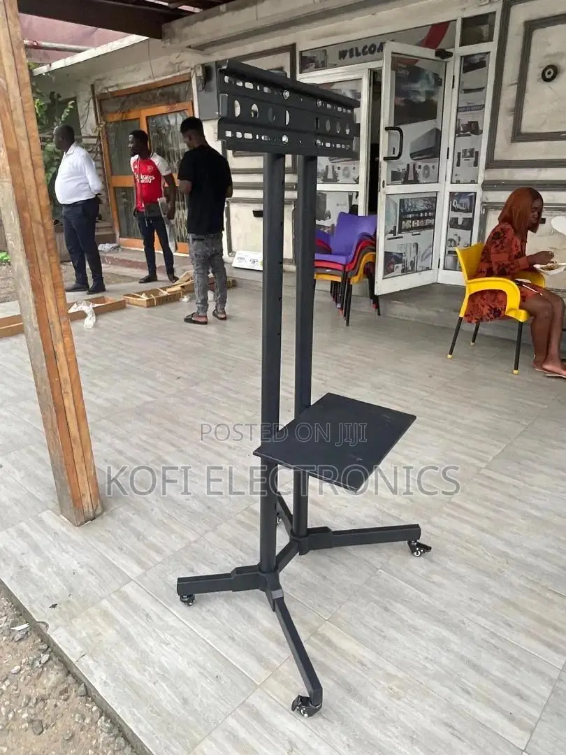 Versatile 32–65” Display Stand Flexible, Portable User-friendly