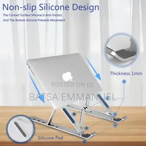 Foldable Metal Laptop Stand (For All Laptop Sizes)