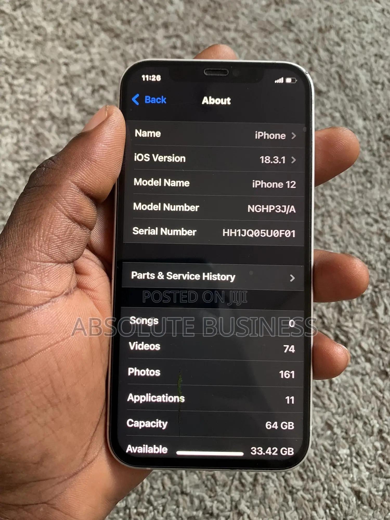 Apple iPhone 12 64 GB White