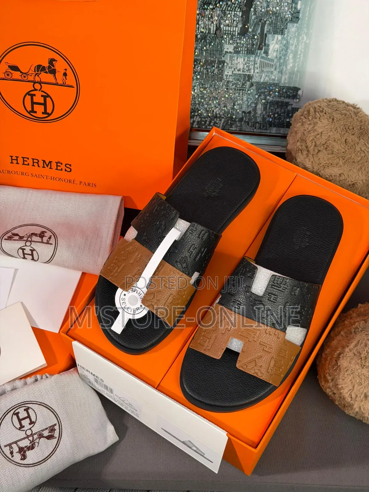 Hermes Slippers