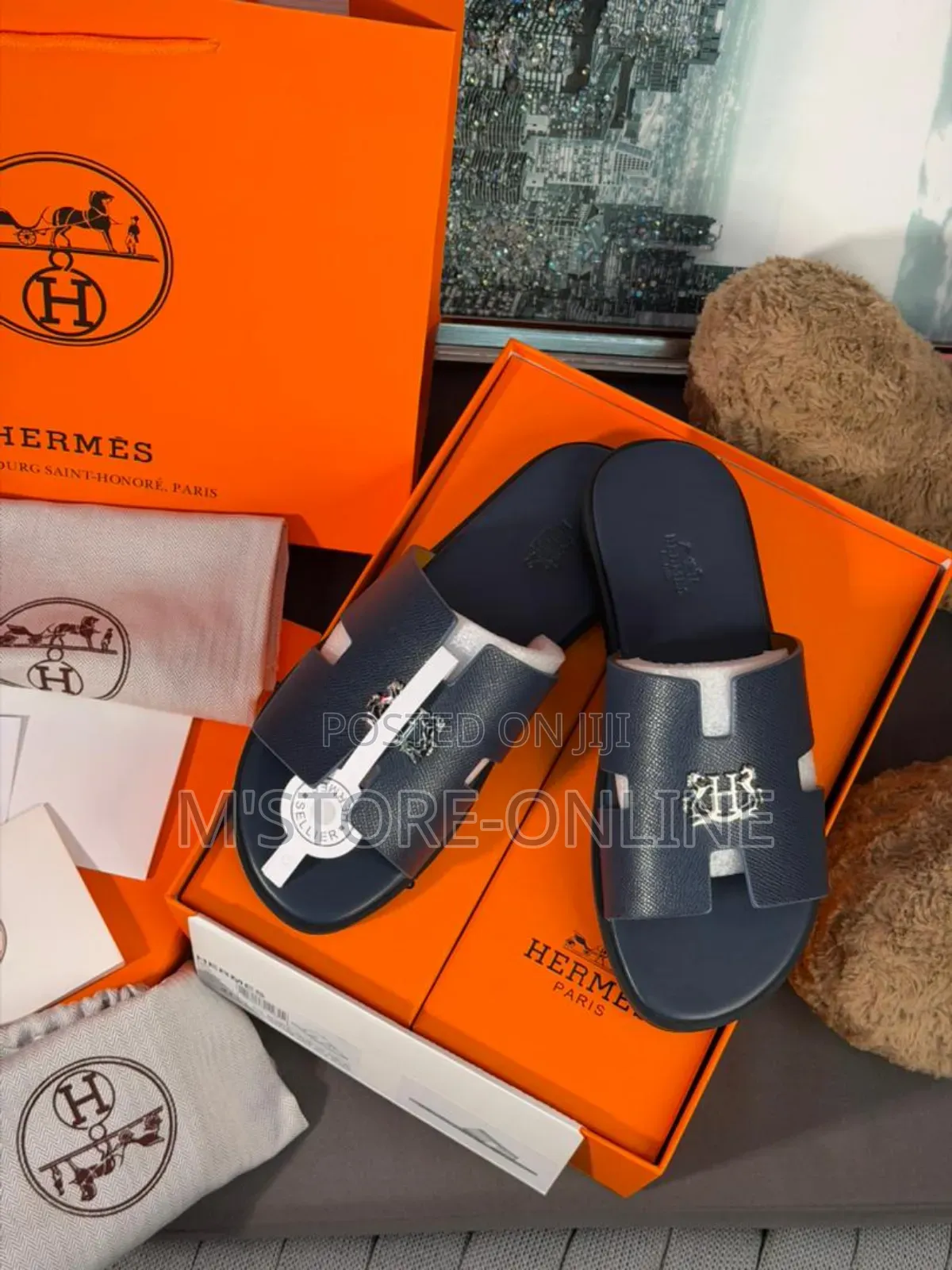 Hermes Slippers