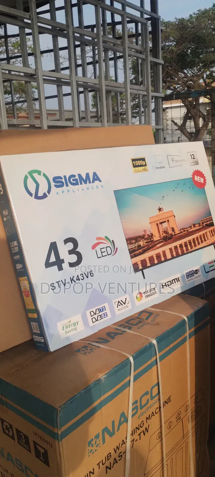 43" Sigma Satellite and Digital