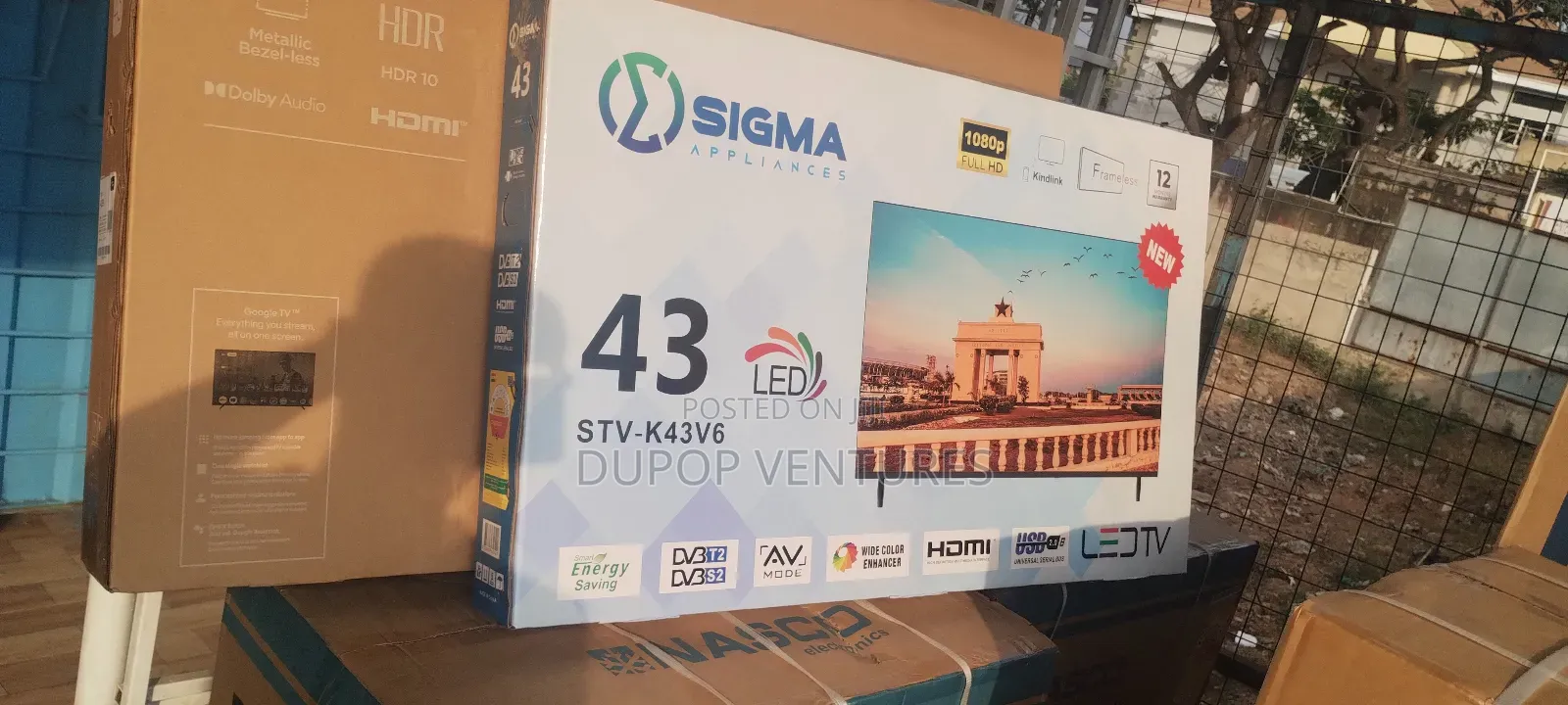 43" Sigma Satellite and Digital