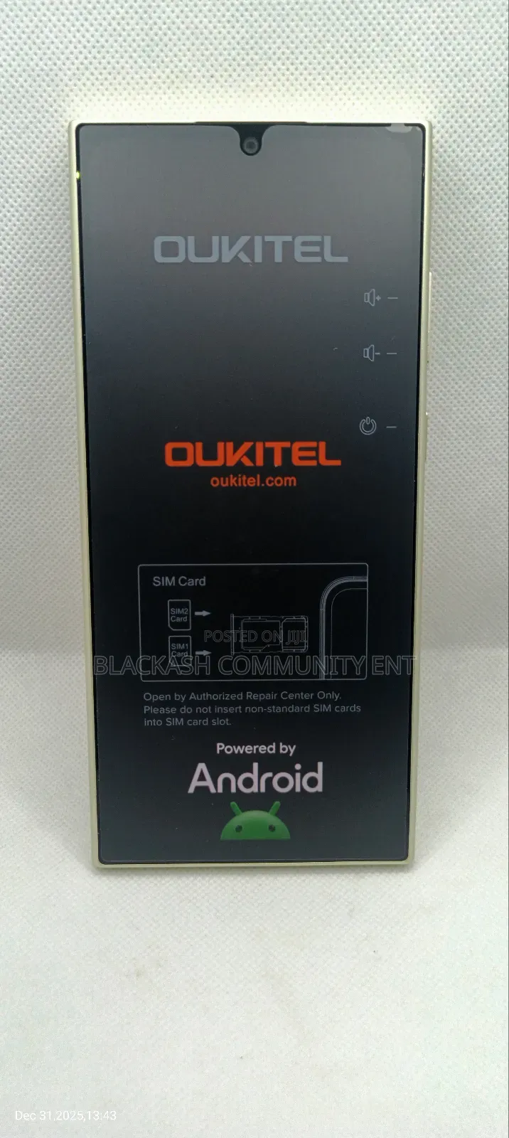 New Oukitel WP35 S 256 GB White