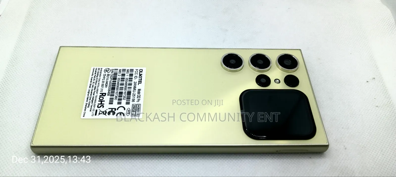 New Oukitel WP35 S 256 GB White