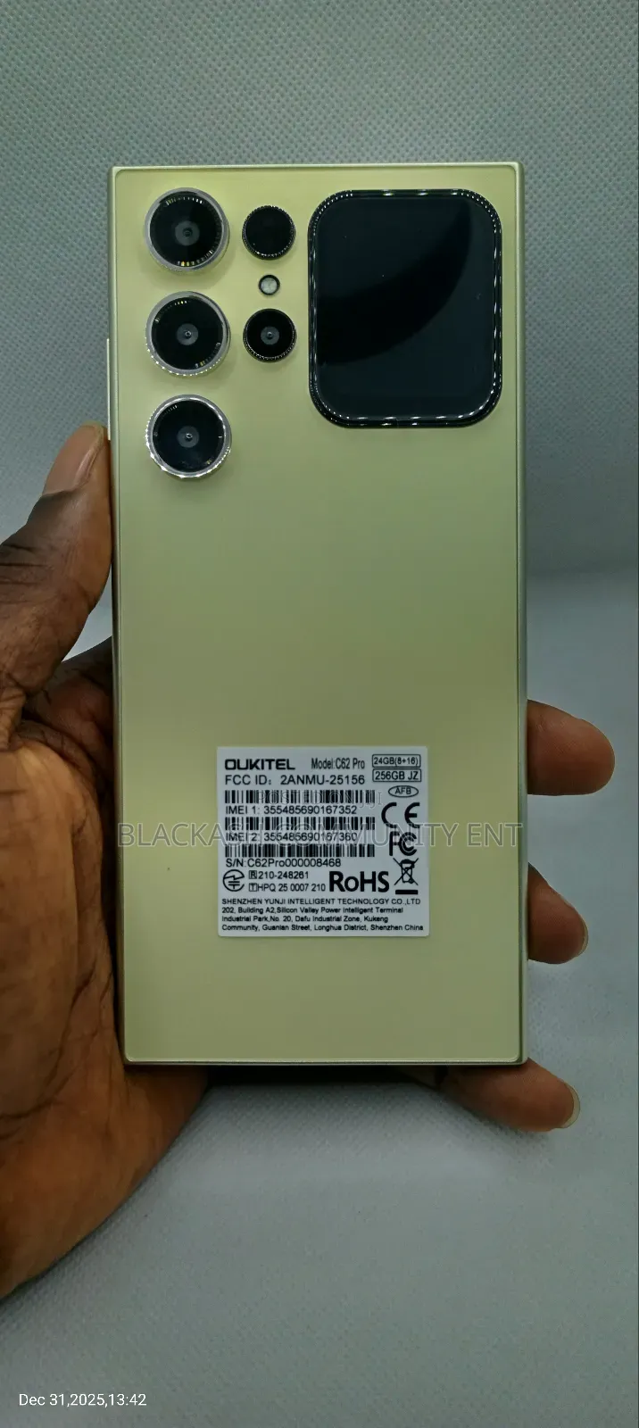 New Oukitel WP35 S 256 GB White