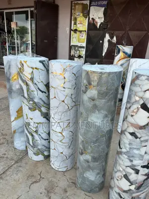 Wall Building Marble Sticker