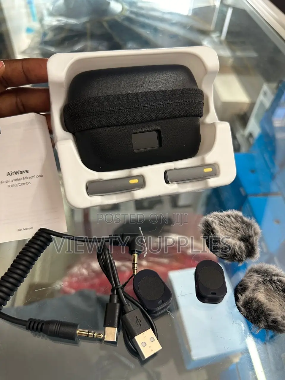 Combo 2- Users Wireless Lapel Mic for DSLR Camera, iPhone Android
