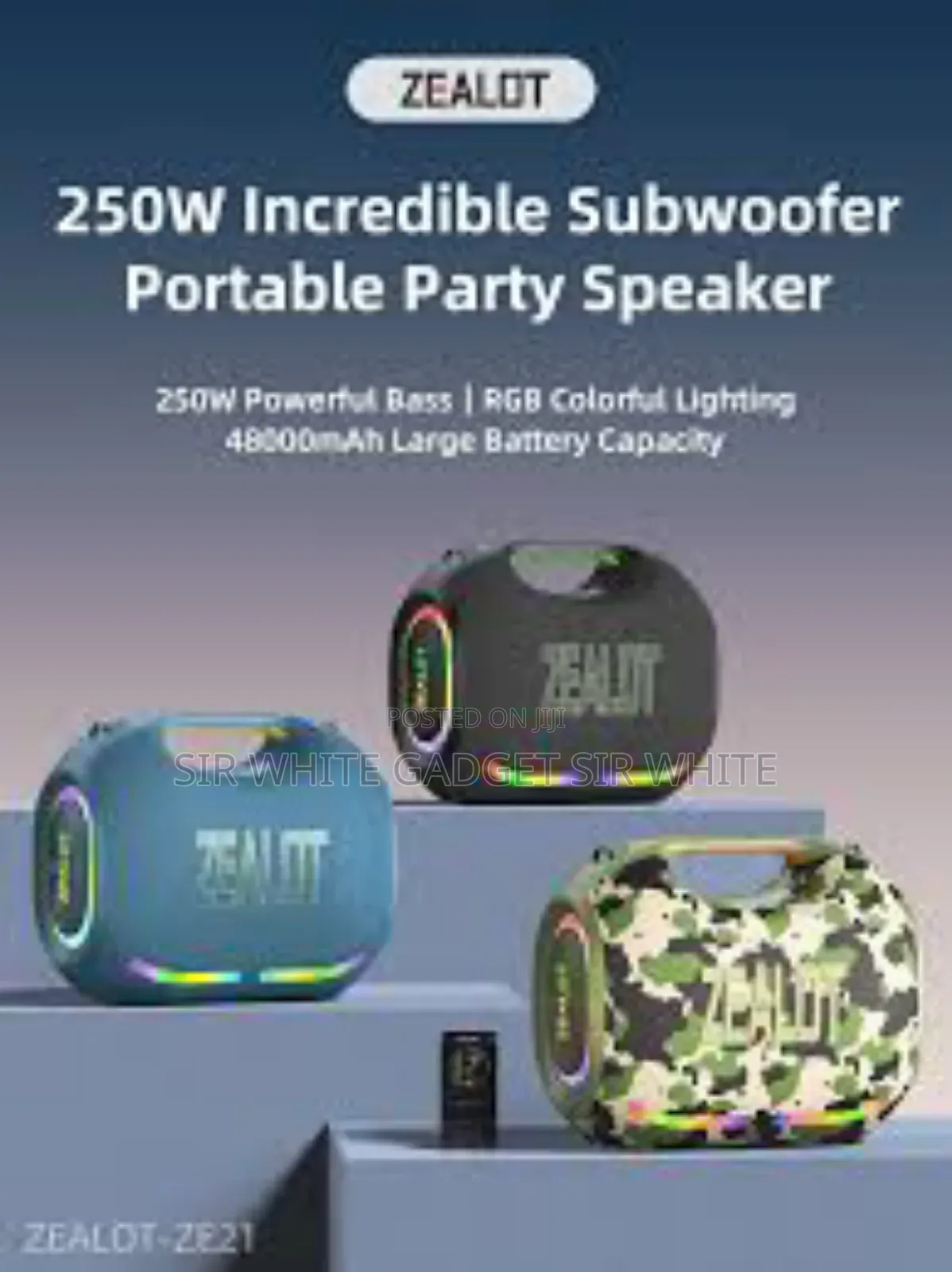 Zealot Ze21 Portable Bluetooth Speaker
