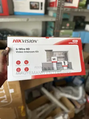 Hikvision 4-Wire Video Intercom Kit