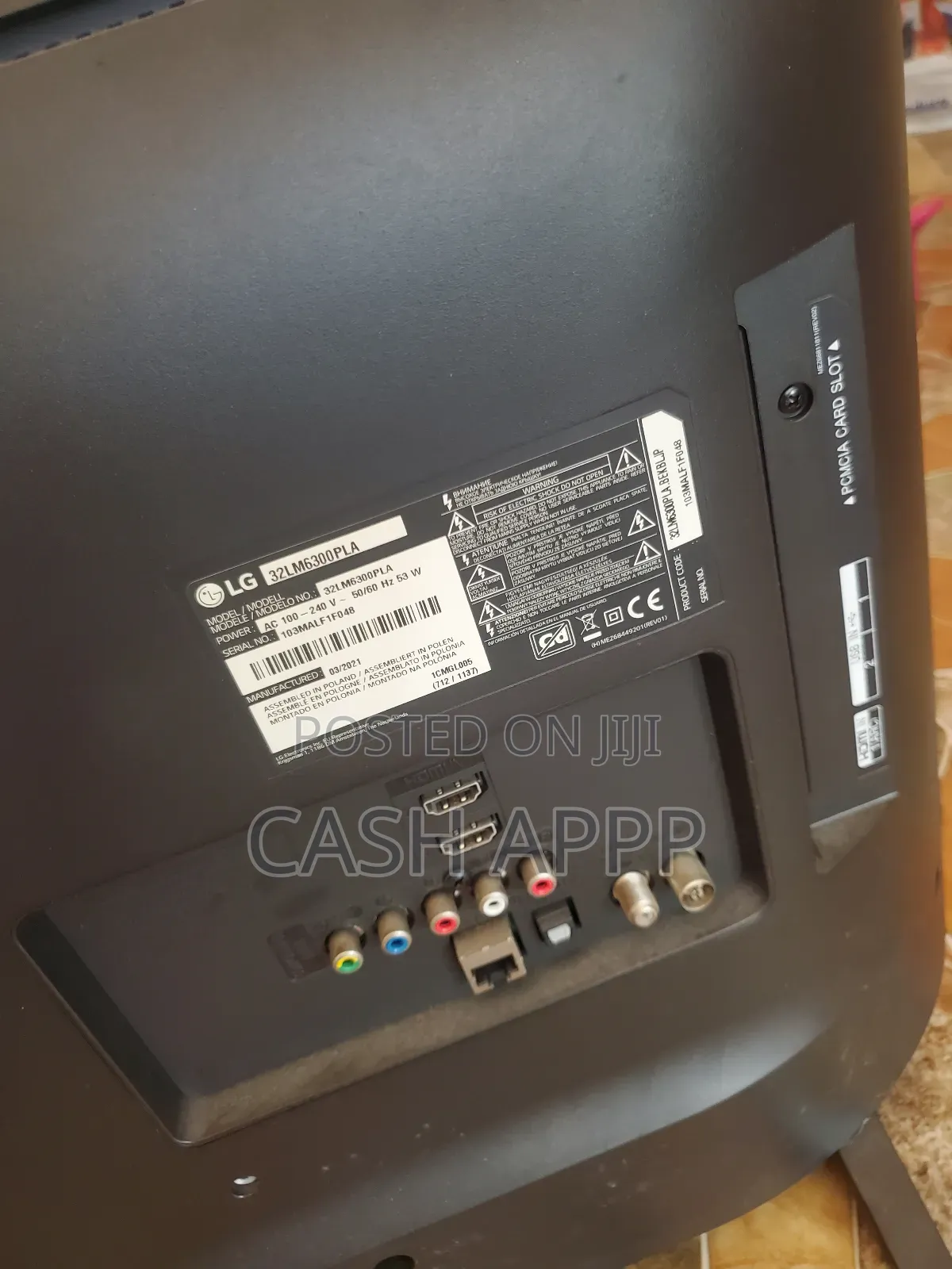 Lg 32 Inches Led and Android Tv for Sale
