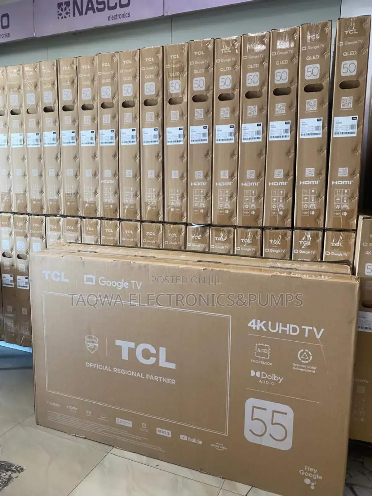 High - Definition - 55-Inch TCL P6k Smart Google Tv