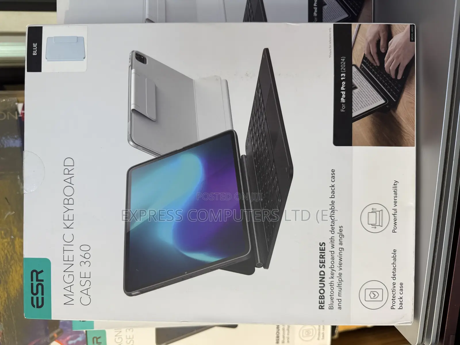 iPad Pro 13 (2024) Original Esr Bluetooth 360 Magnetic Keyboard Case