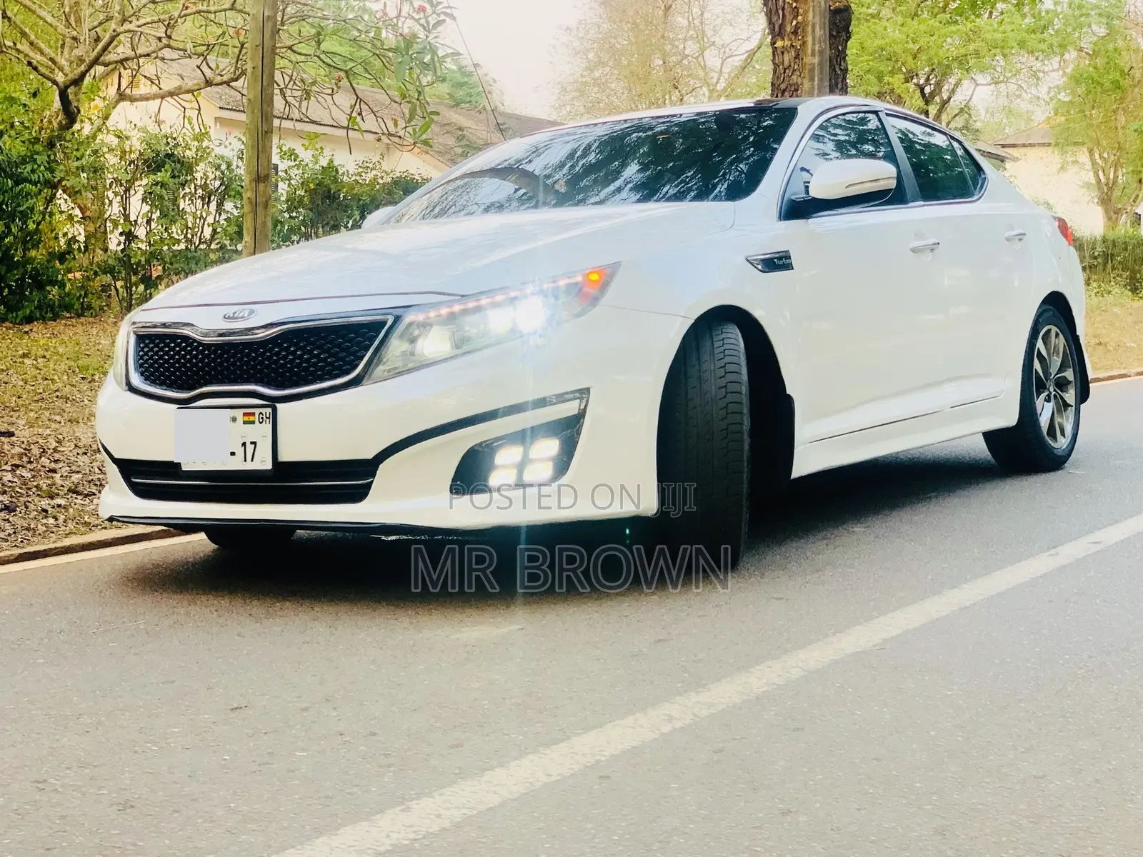 Kia Optima SX Turbo 4dr Sedan (2.0L 4cyl Turbo 6A) 2014 White