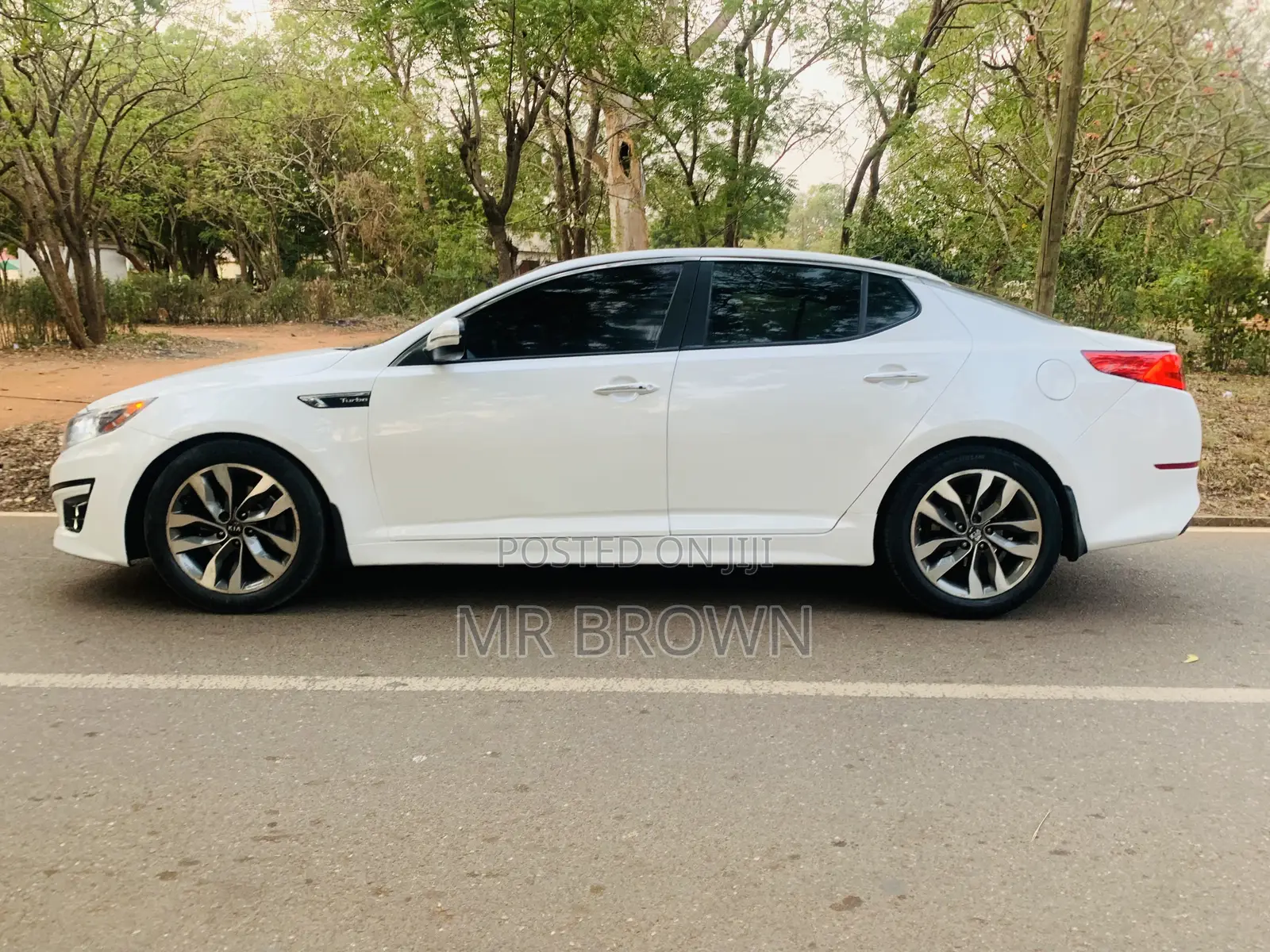Kia Optima SX Turbo 4dr Sedan (2.0L 4cyl Turbo 6A) 2014 White