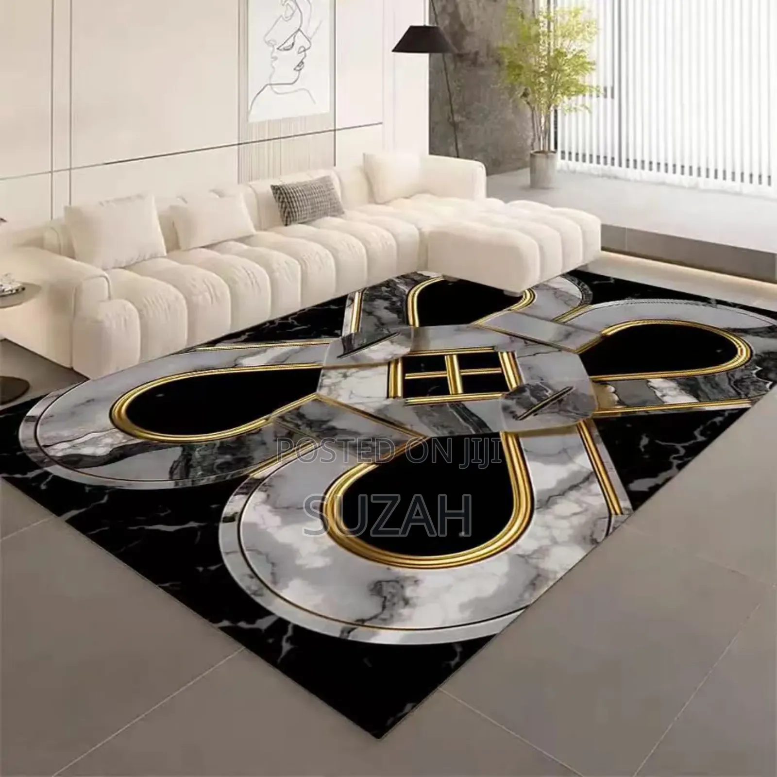 Double 8 Designer Rug