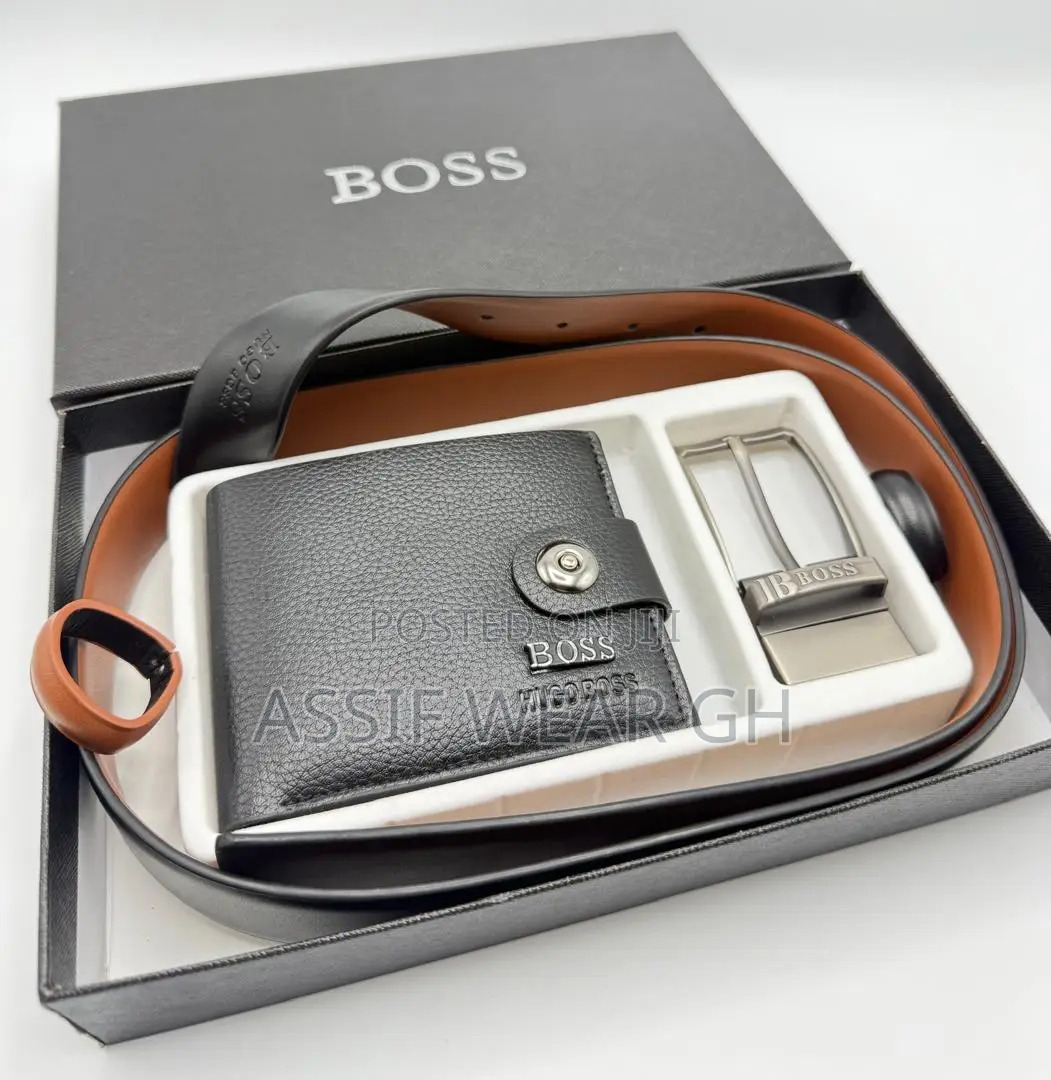 Boss Belt and Wallet