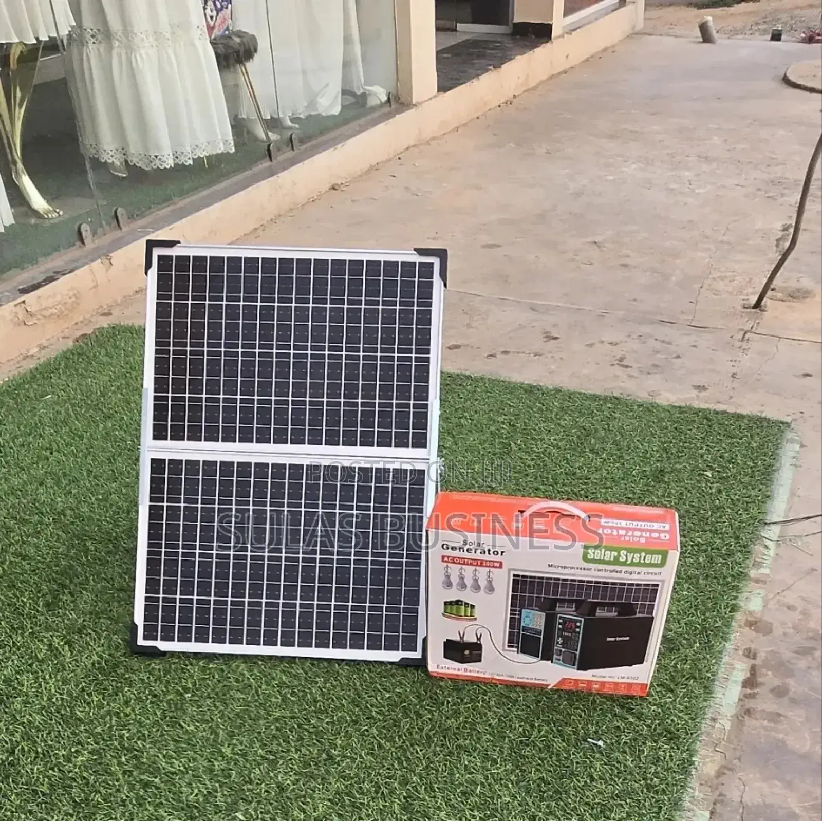 Solar Powered Generator