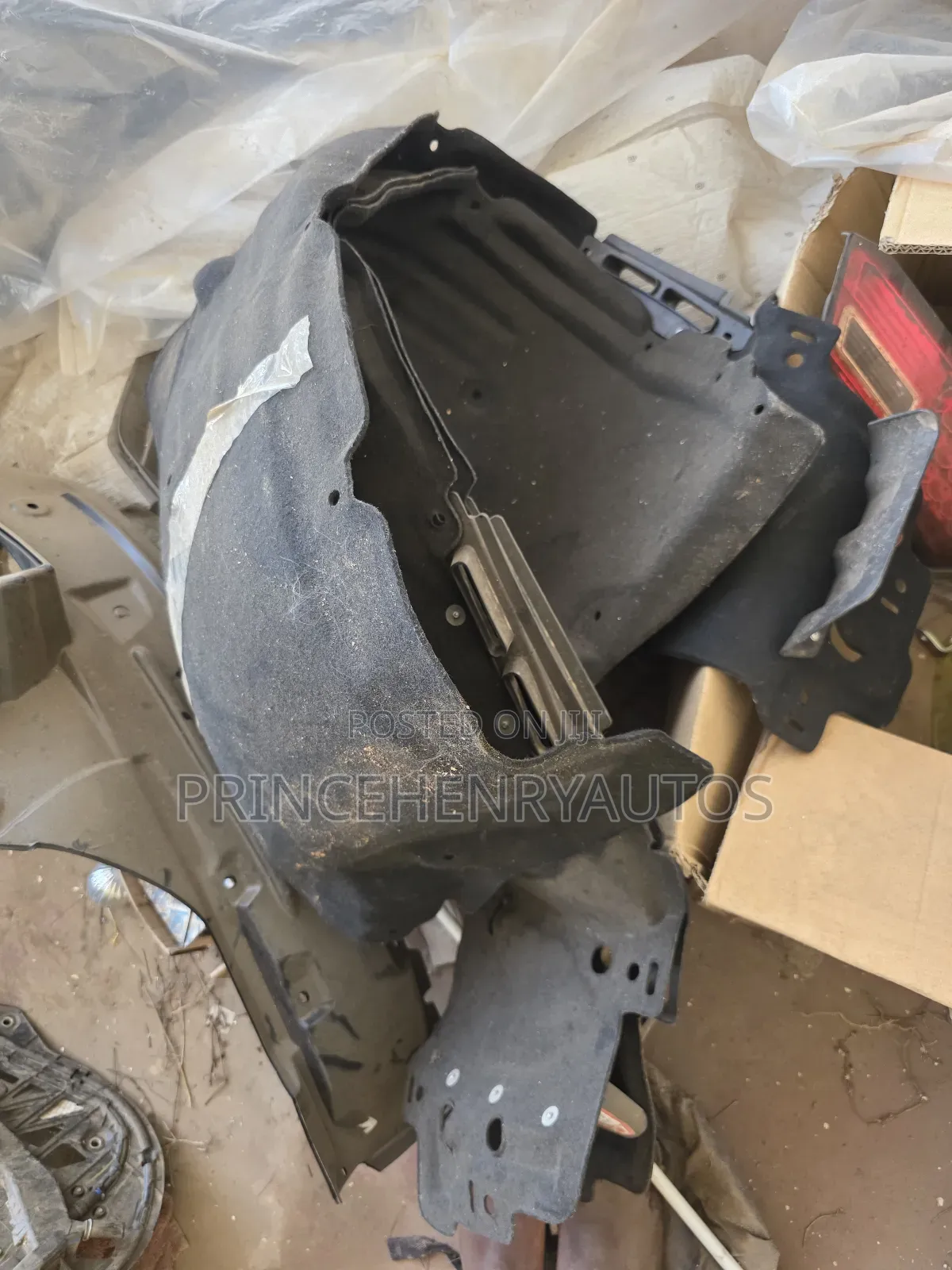 2023-2025 Honda HRV Front Fender Liner/Mudguard Rubber Pair