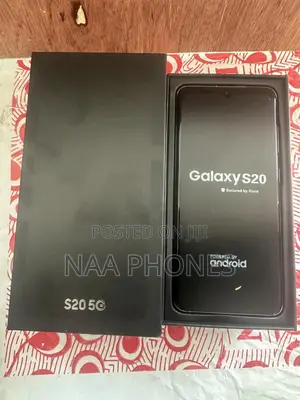 New Samsung Galaxy S20 128 GB Black