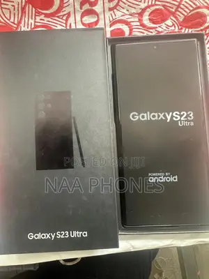 New Samsung Galaxy S23 Ultra 256 GB Black