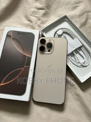 New Apple iPhone 16 Pro Max 256 GB Gold