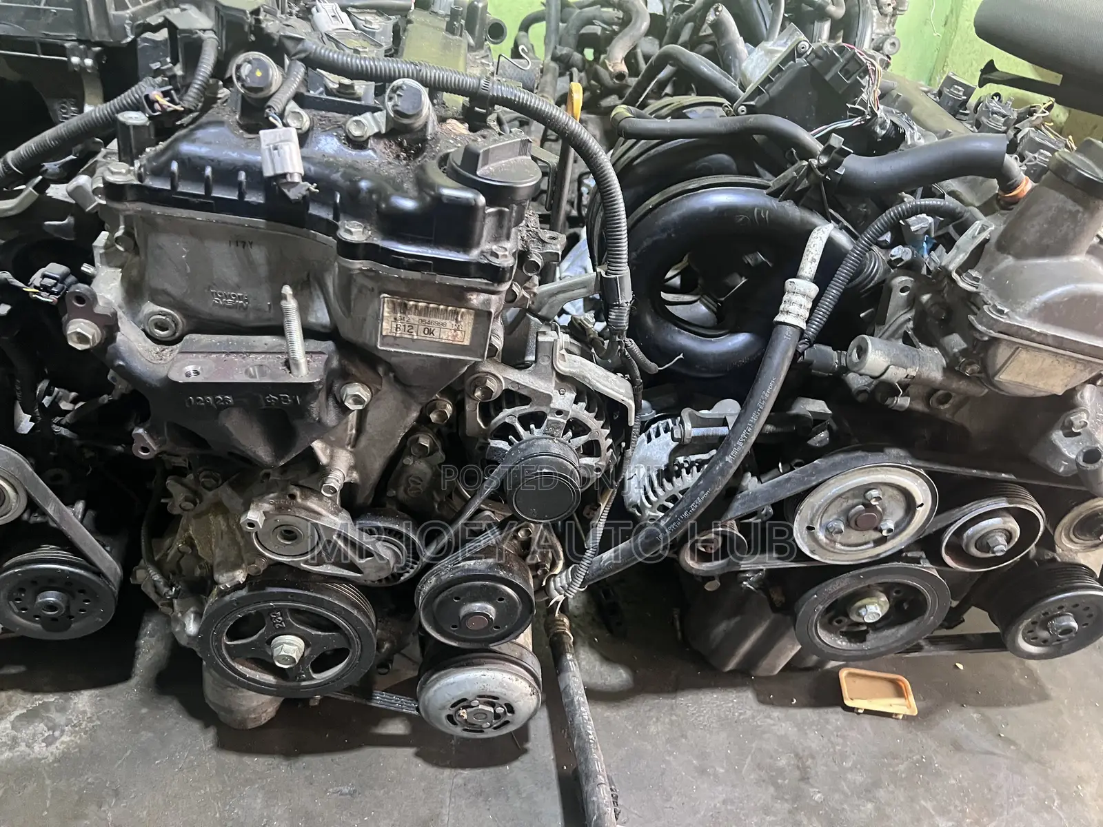 Toyota Vitz 2008 4plugs Complete Engine.