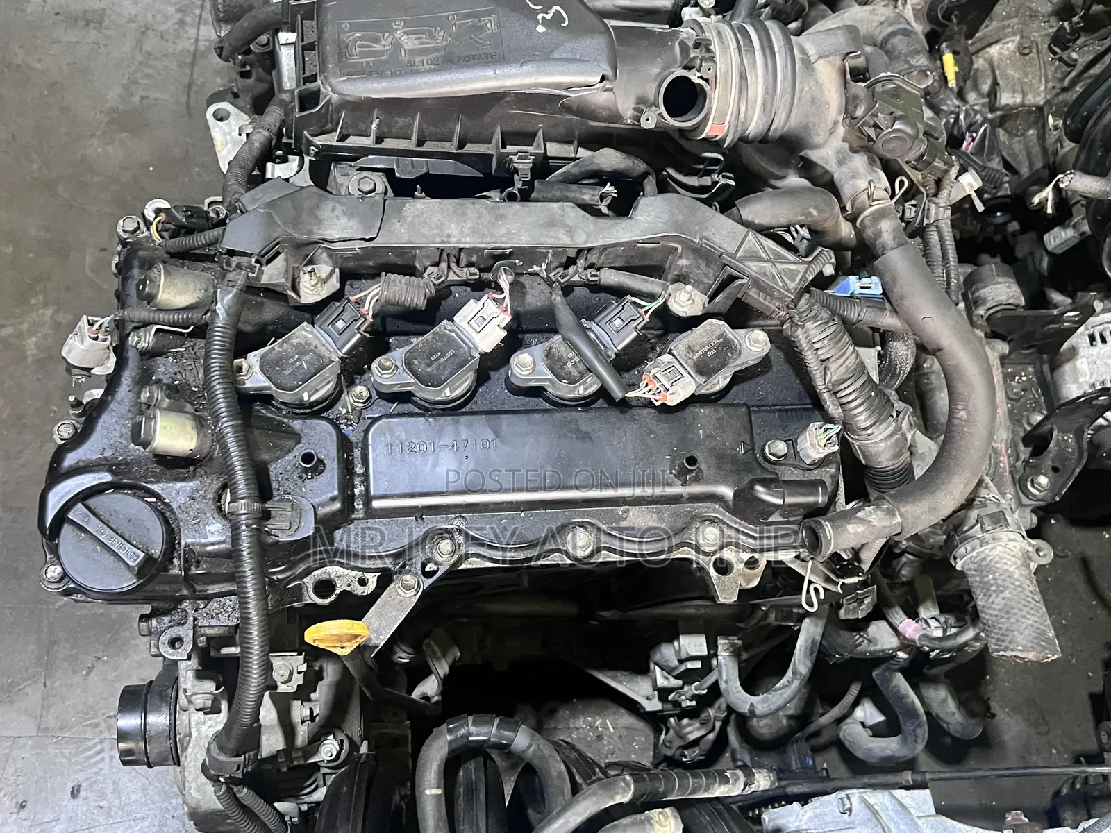 Toyota Vitz 2008 4plugs Complete Engine.