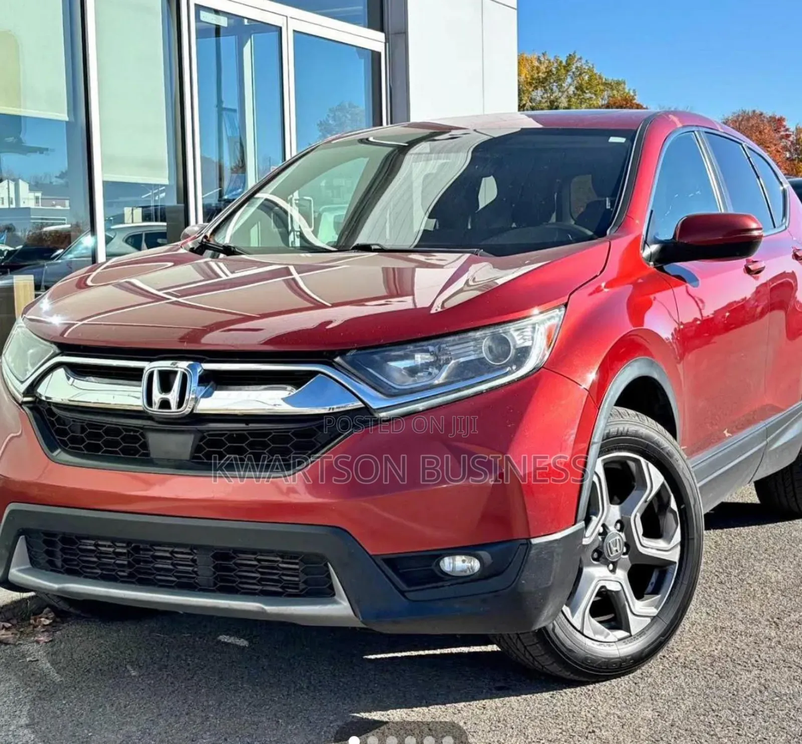 Honda CR-V EX-L 4dr SUV AWD (1.5L 4cyl CVT) 2017 Red