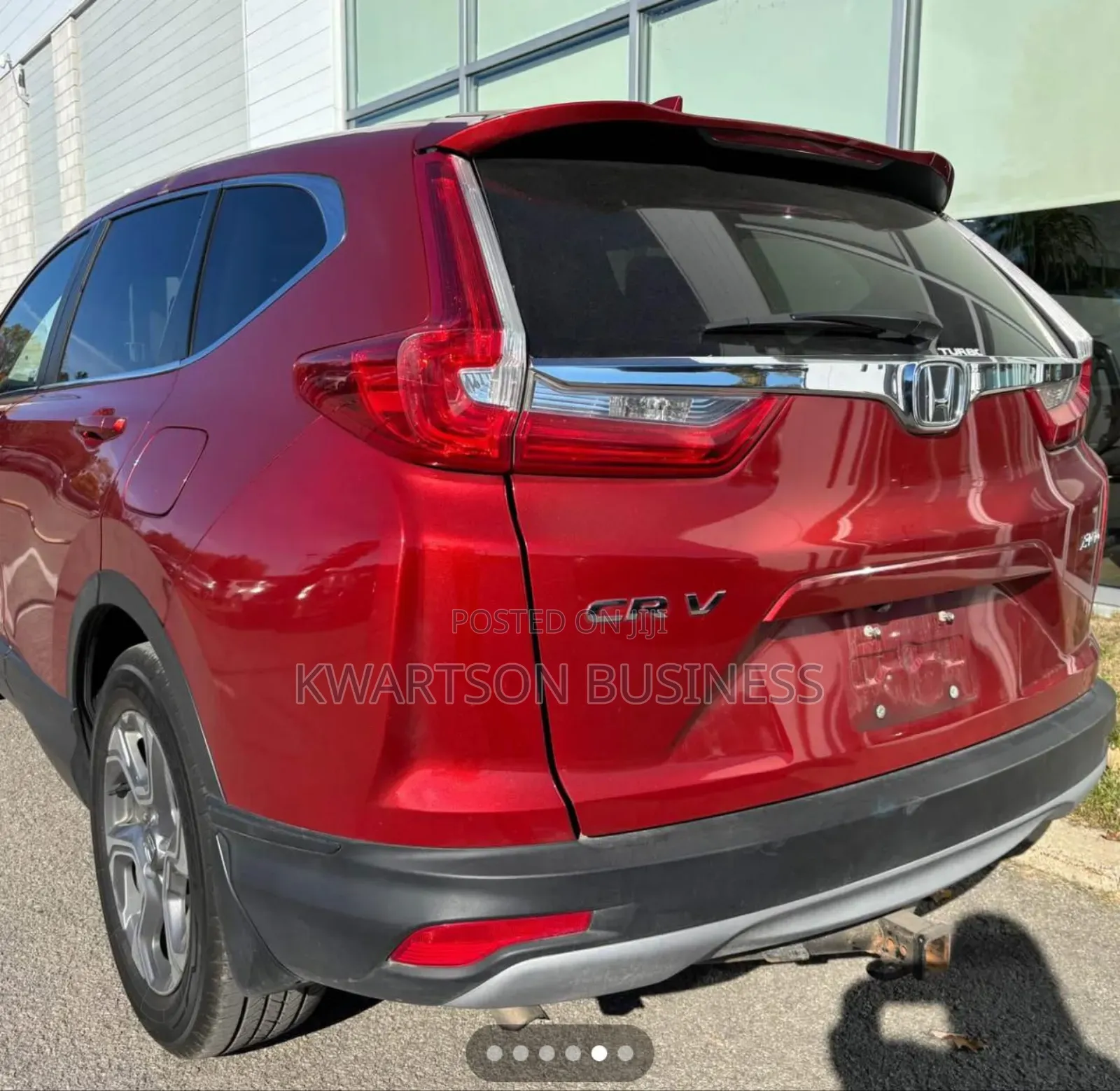 Honda CR-V EX-L 4dr SUV AWD (1.5L 4cyl CVT) 2017 Red