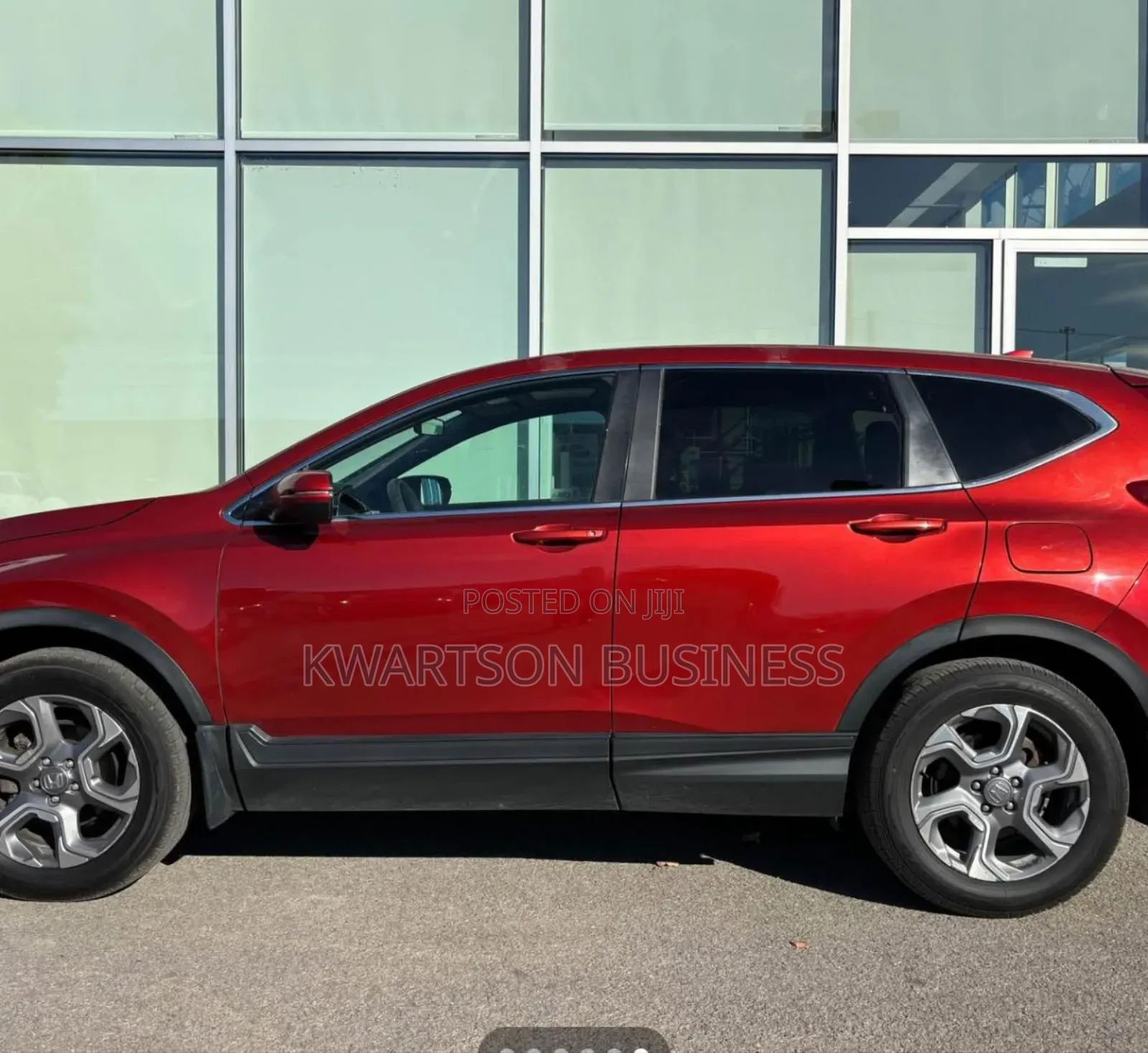 Honda CR-V EX-L 4dr SUV AWD (1.5L 4cyl CVT) 2017 Red
