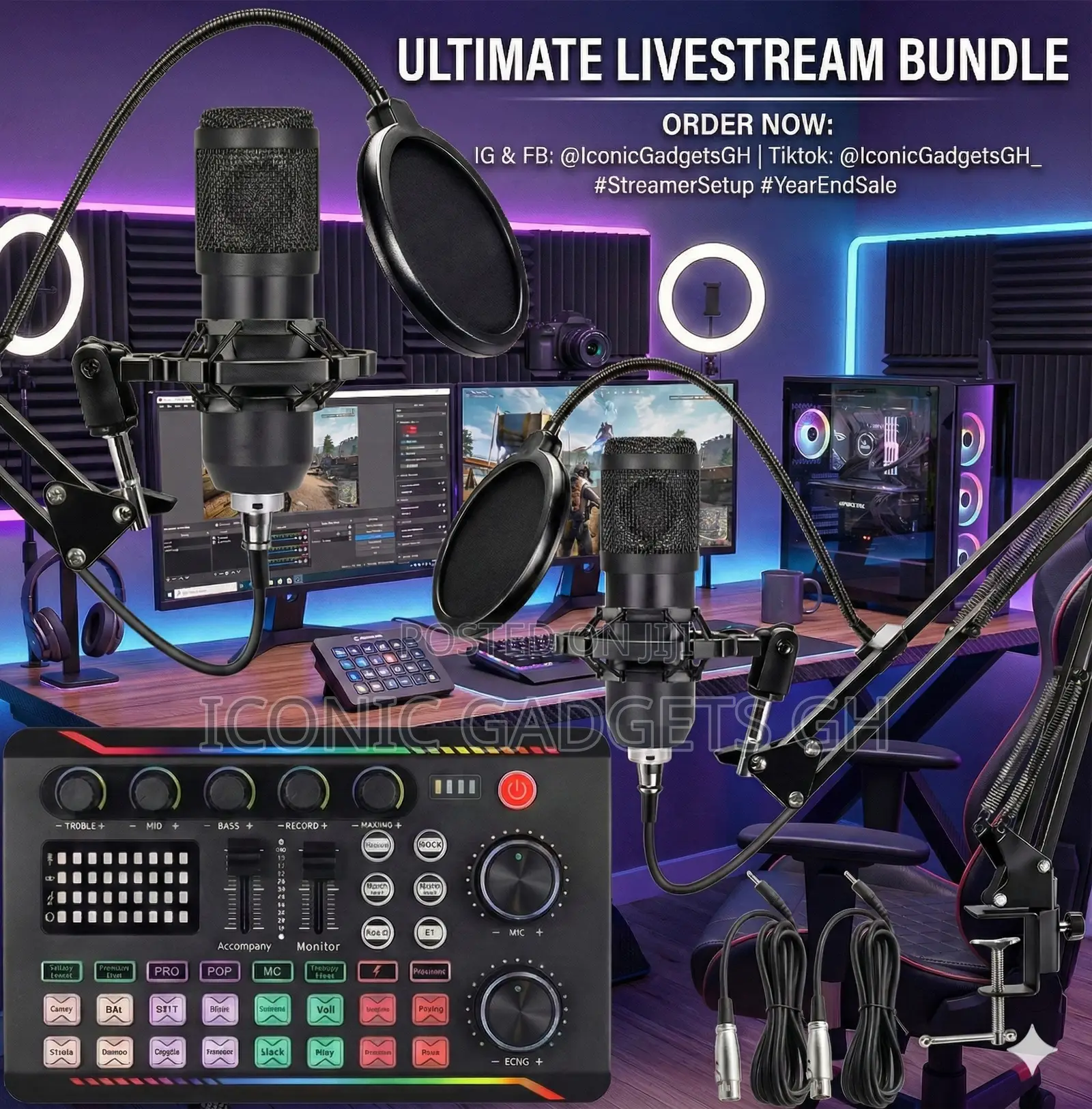 Go Live Like a Pro - Brand New Livestream / Podcasting Setup