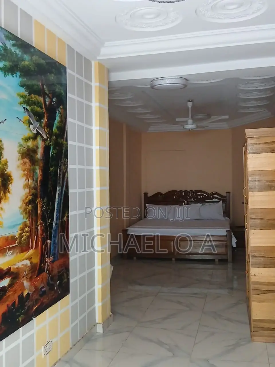 Spacious Room With Aircon, Tv Fridge at Kwadaso North, Kumasi