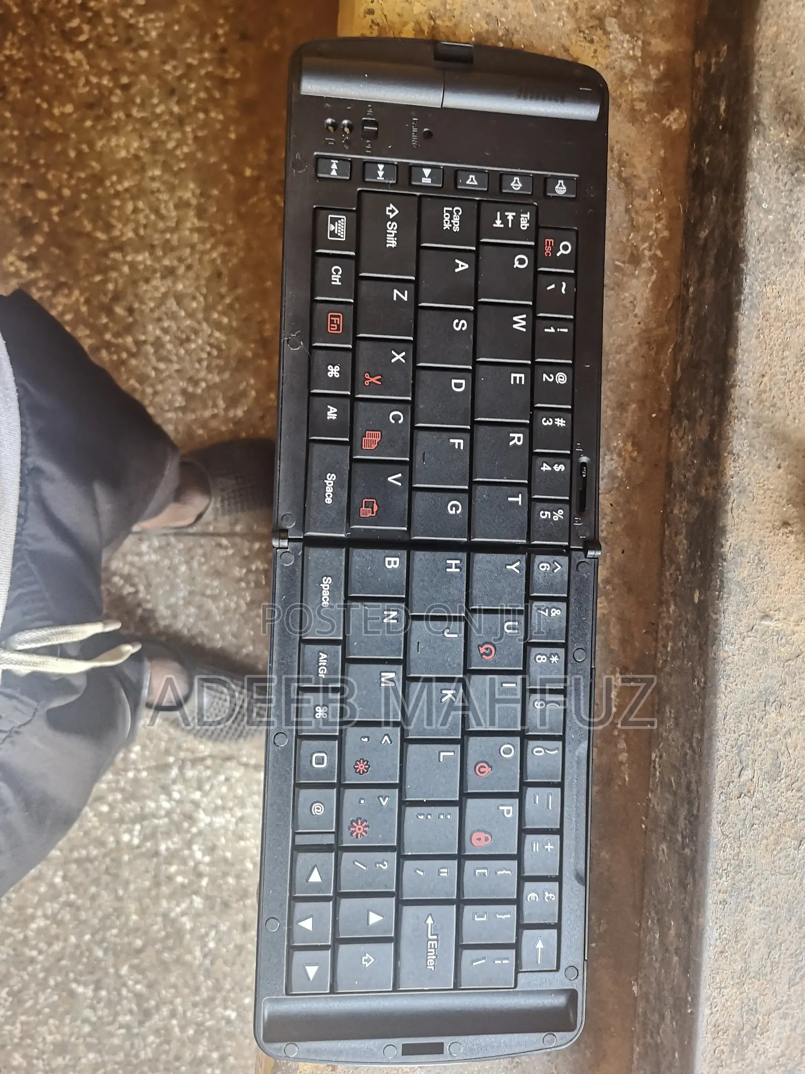Verbatim Foldable Bluetooth Keyboard