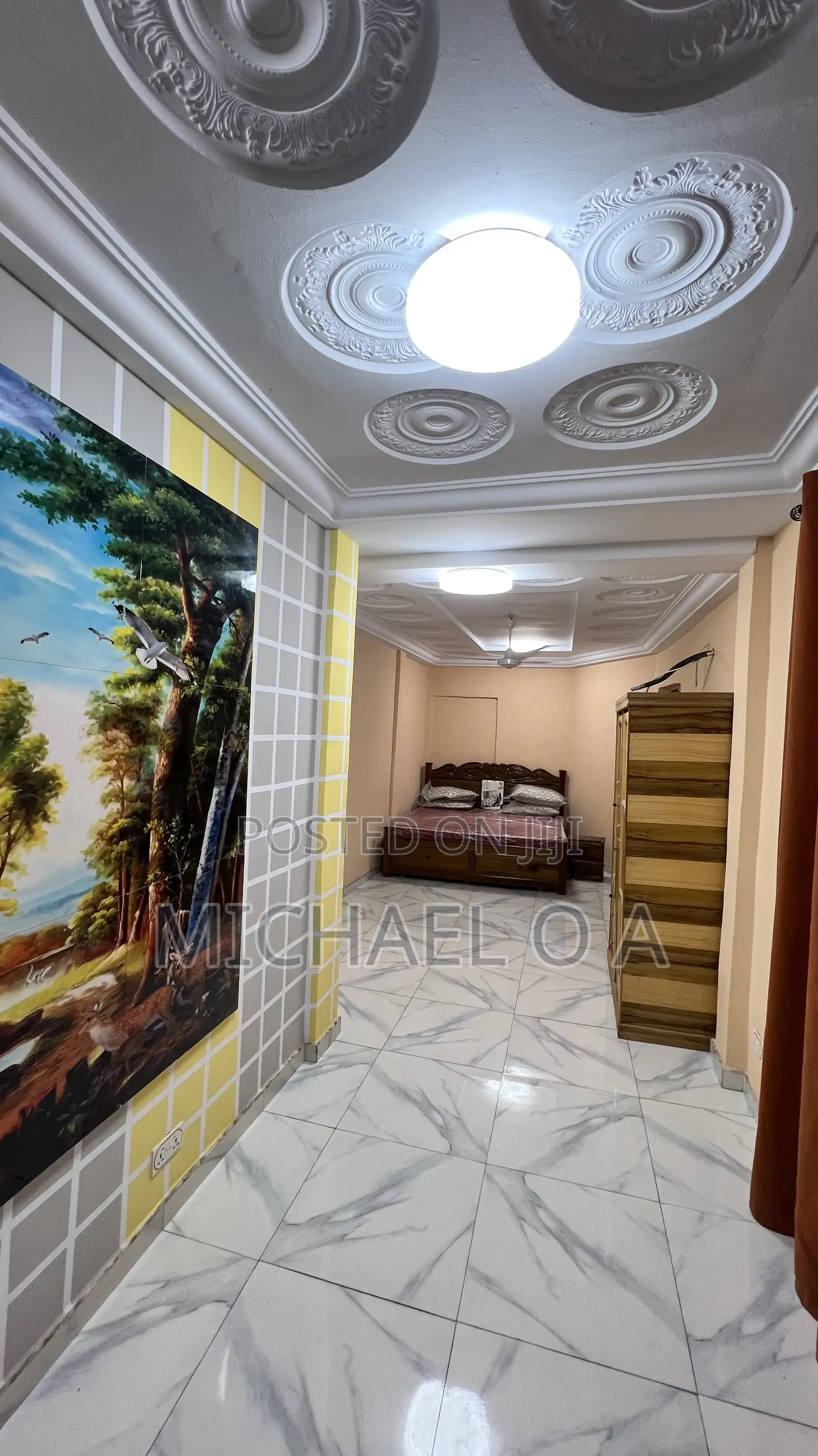 Spacious Room With Aircon, Tv Fridge at Kwadaso North, Kumasi