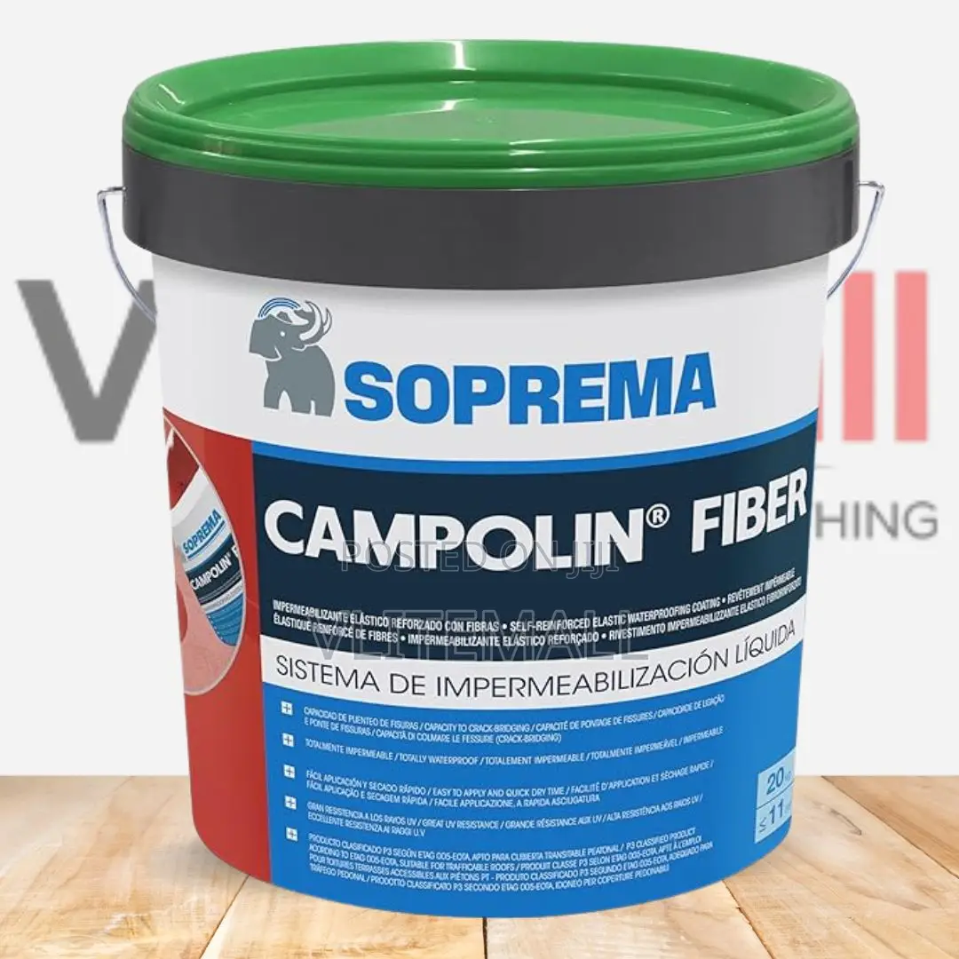 Soprema Campolin Fiber Acrylic Based Uv Resistant Waterproofing Coat20