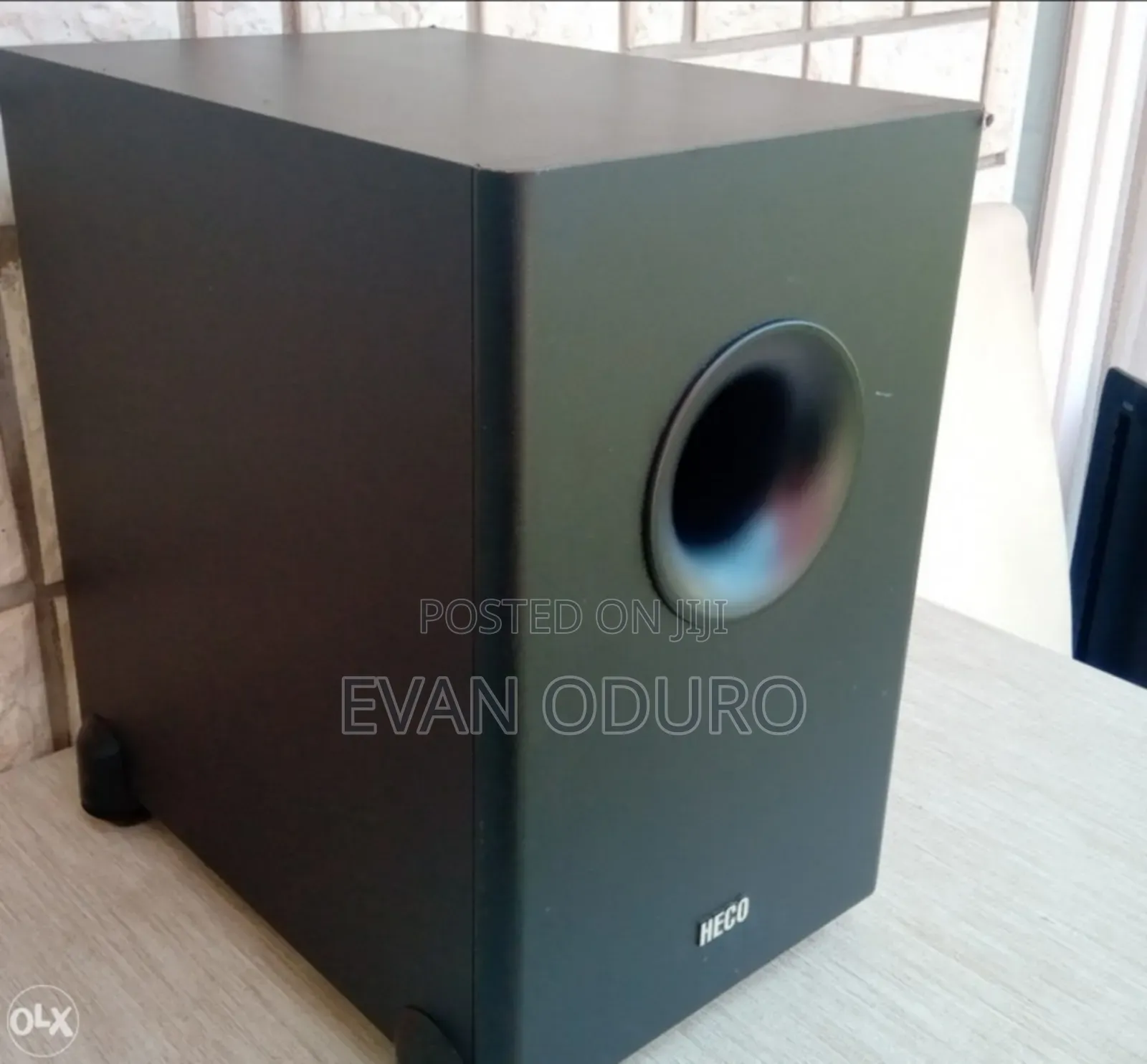 Powerful German Brand Hecoactive Sub Woof Quality Bass Immersive Sound