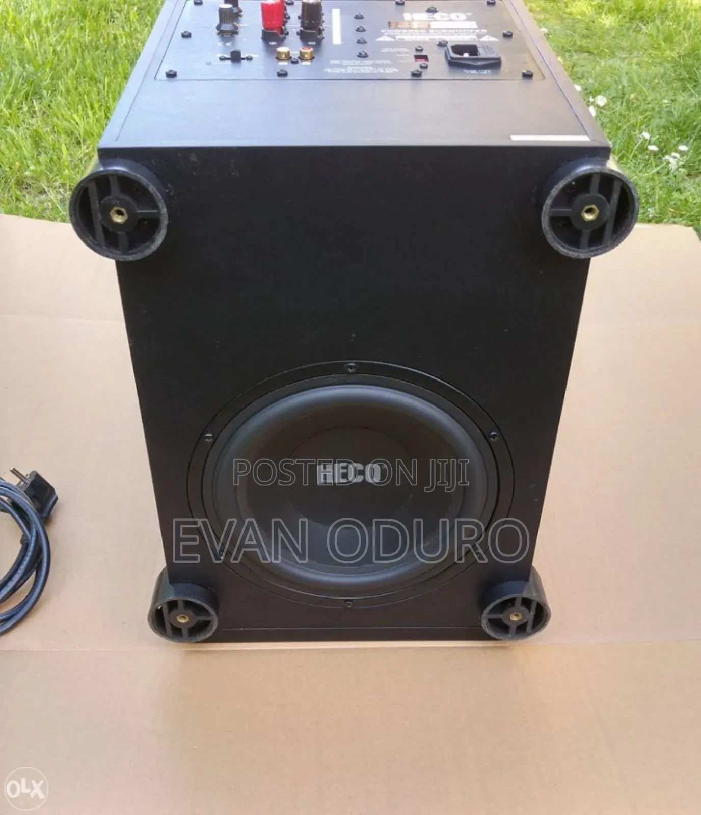 Powerful German Brand Hecoactive Sub Woof Quality Bass Immersive Sound