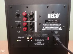 Powerful German Brand Hecoactive Sub Woof Quality Bass Immersive Sound