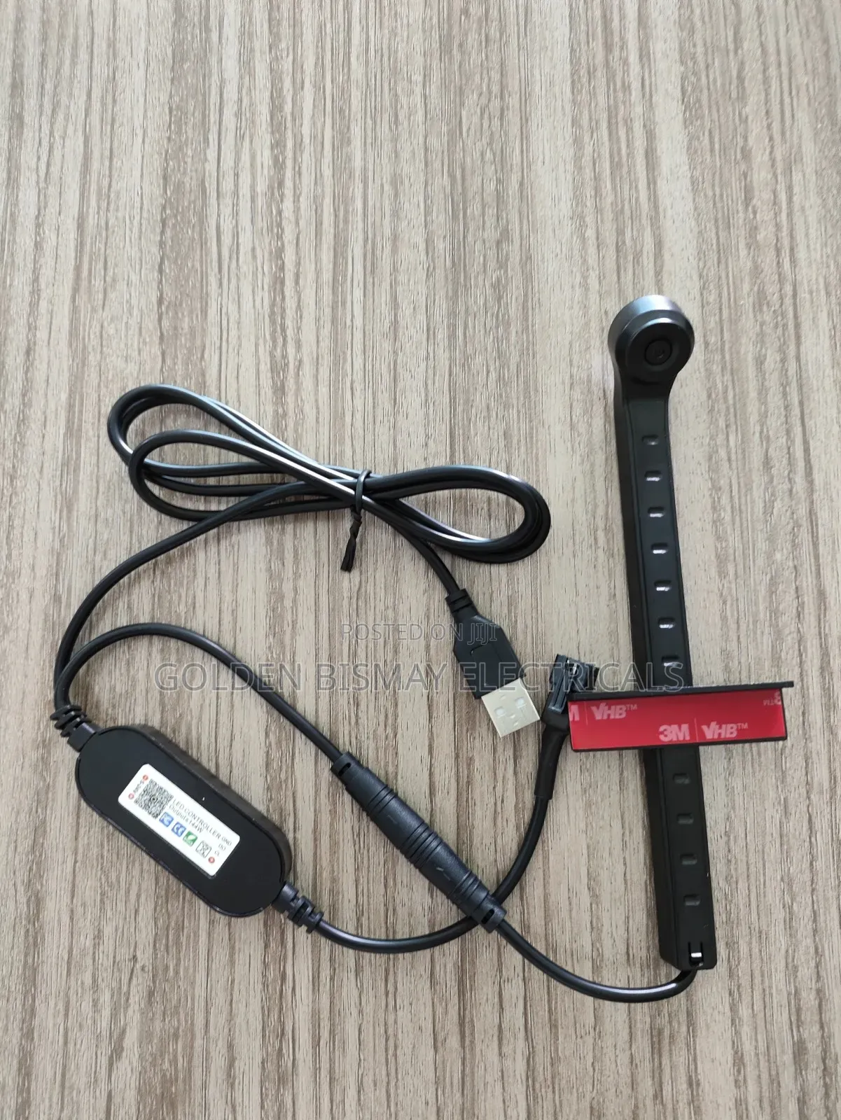 Intelligent Usb Strip Light With Camera, Remote Control, and Phone App