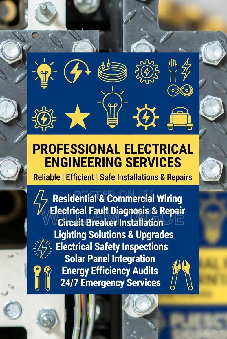 Expert House Wiring, Fault Repairs Solar Installation in Achimota