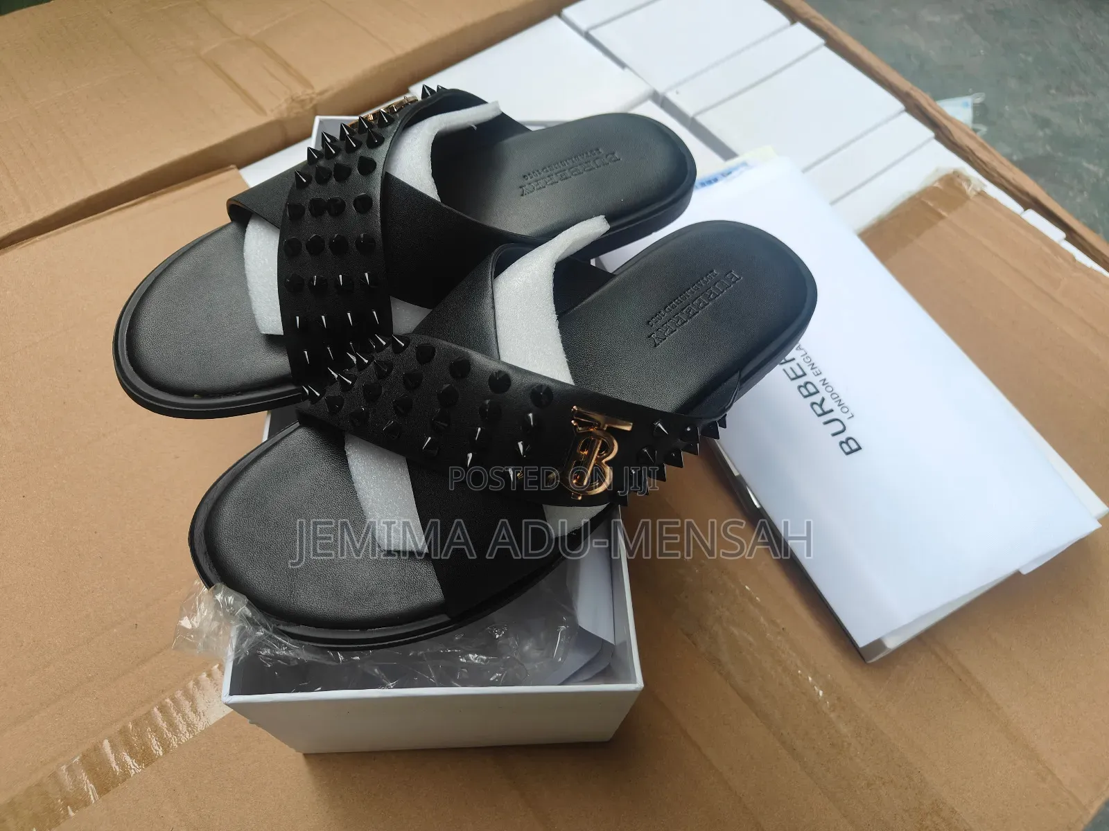 Men's Burberry Slippers