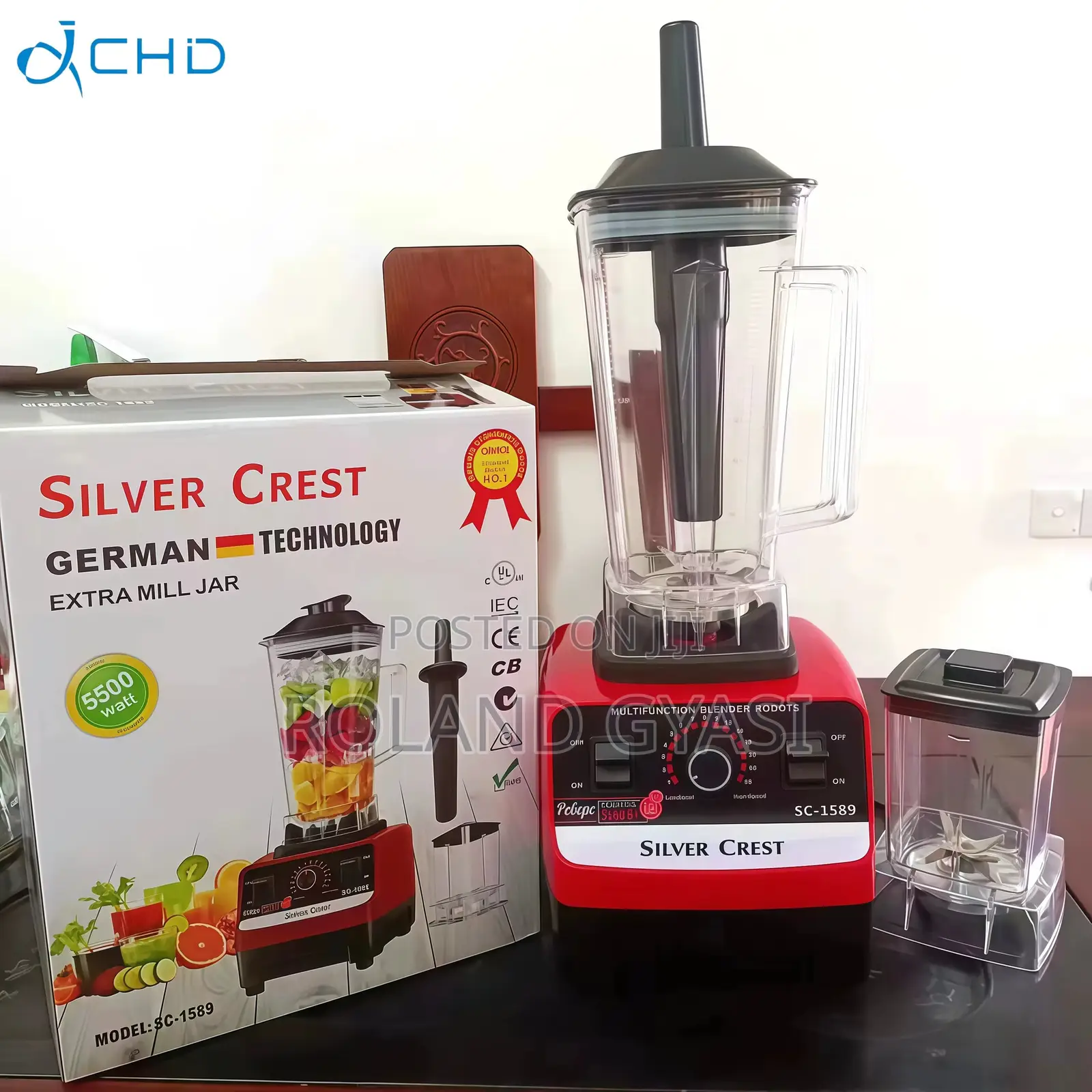 Silver Crest 2-in-1 Durable Heavy Duty Commercial Blenders