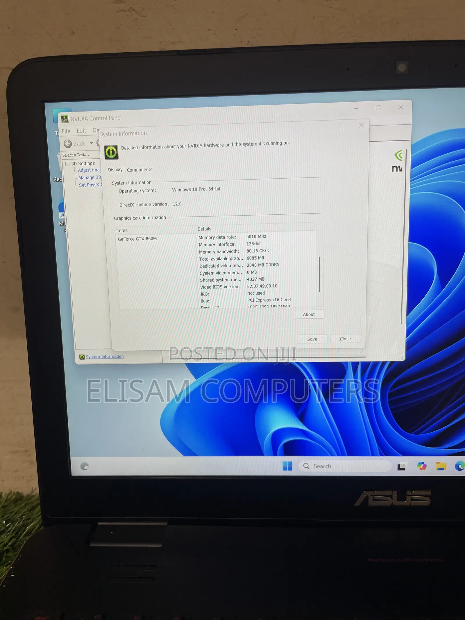 Laptop Asus G551JK 8GB Intel Core i7 SSD 256GB