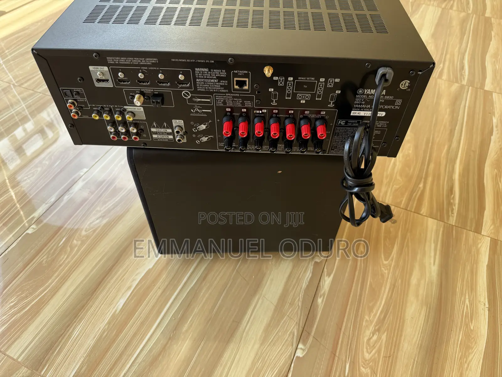 Yamaha TSR-5830 Receiver 7.2 Channels