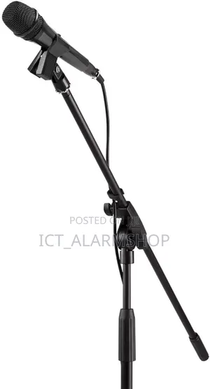 Microphone Stand With Holder