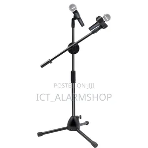 Microphone Stand With Holder
