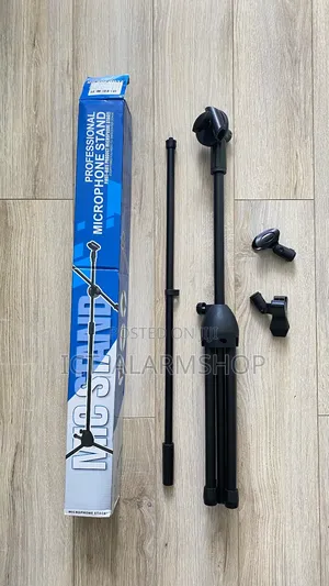 Microphone Stand With Holder