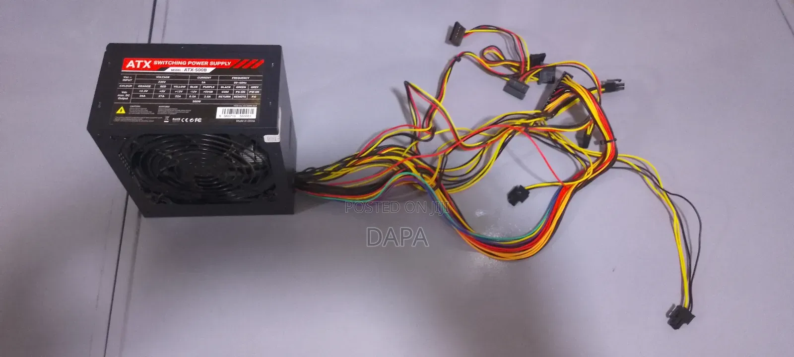 500watts Atx Switching Power Supply